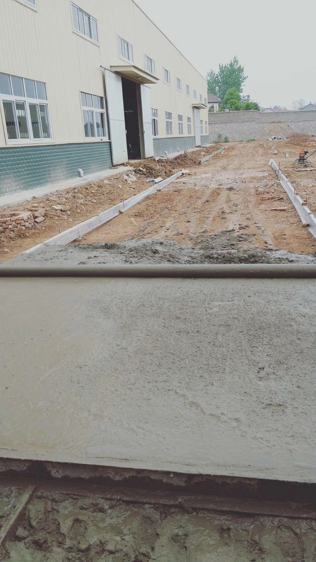 xx厂厂外混凝土施工