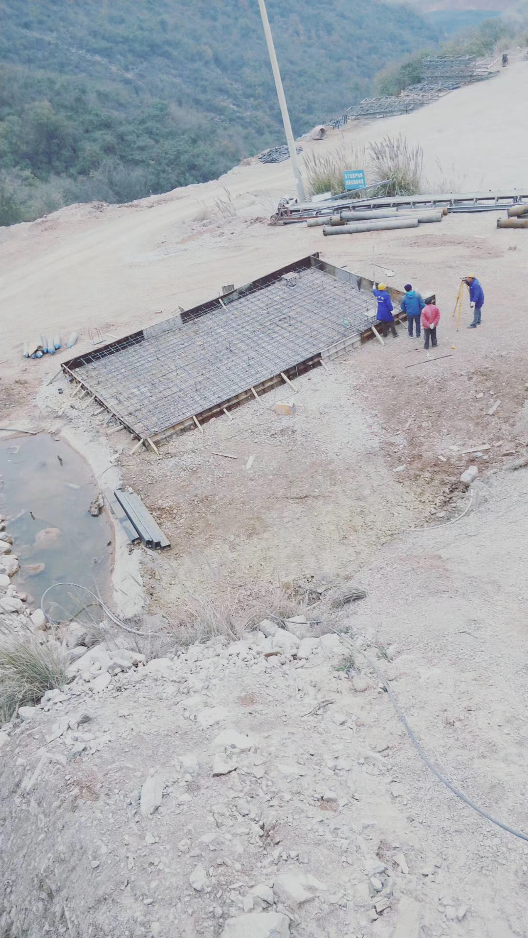 xx景区山路混凝土施工(图4)