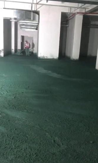 xx地下车库金刚砂施工(图2)